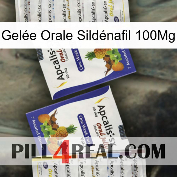 Gelée Orale Sildénafil 100Mg 12
